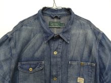 他の写真1: RALPH LAUREN "POLO COUNTRY" 月桂樹ボタン デニム カバーオール インディゴ (USED)