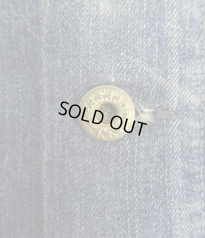 画像5: RALPH LAUREN "POLO COUNTRY" 月桂樹ボタン デニム カバーオール インディゴ (USED)