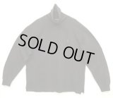 90'S RALPH LAUREN 鹿の子 タートルネック 長袖 Tシャツ ブラック USA製 (VINTAGE)