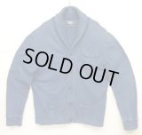 90'S RALPH LAUREN コットン ショールカラー カーディガン インディゴ (VINTAGE) 