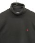 画像3: 90'S RALPH LAUREN 鹿の子 タートルネック 長袖 Tシャツ ブラック USA製 (VINTAGE) (3)