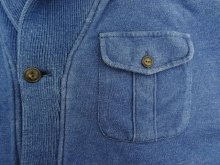 他の写真2: 90'S RALPH LAUREN コットン ショールカラー カーディガン インディゴ (VINTAGE) 