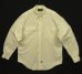 画像1: 90'S RALPH LAUREN "POLO COUNTRY" 猫目ボタン 長袖 ワークシャツ 生成り (VINTAGE) (1)