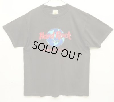 画像1: 90'S HARD ROCK CAFE "WASHINGTON D.C." シングルステッチ 半袖 Tシャツ ブラック USA製 (VINTAGE)