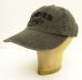 画像1: CORNER CAFE 6パネル ベースボールキャップ ブラック (USED) (1)