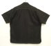 画像3: GUAYABERA SHIRT 半袖 キューバシャツ 後染めブラック (VINTAGE) (3)