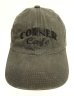 画像2: CORNER CAFE 6パネル ベースボールキャップ ブラック (USED) (2)