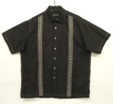 GUAYABERA SHIRT 半袖 キューバシャツ 後染めブラック (VINTAGE)