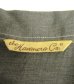 画像2: GUAYABERA SHIRT オープンカラー 半袖 キューバシャツ 後染めブラック (VINTAGE) (2)