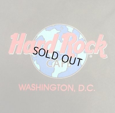 画像3: 90'S HARD ROCK CAFE "WASHINGTON D.C." シングルステッチ 半袖 Tシャツ ブラック USA製 (VINTAGE)