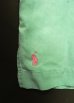 画像3: 90'S RALPH LAUREN "CALDWELL" シルク/リネン 裾ロゴ 半袖 オープンカラーシャツ ミントグリーン (VINTAGE) (3)