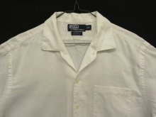 他の写真1: 90'S RALPH LAUREN "CHAUNCEY" コットン 半袖 オープンカラーシャツ ホワイト (VINTAGE)