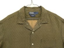 他の写真1: 90'S RALPH LAUREN "BONNARD" シルク/リネン 半袖 オープンカラーシャツ 総柄 (VINTAGE)