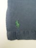 画像3: 90'S RALPH LAUREN "CALDWELL" シルク/リネン 裾ロゴ 半袖 オープンカラーシャツ ブルー (VINTAGE) (3)