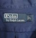 画像2: 90'S RALPH LAUREN リネン/コットン ロゴ無し 半袖 オープンカラーシャツ ネイビー (VINTAGE) (2)