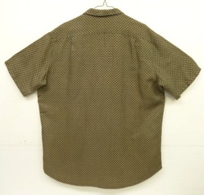 画像3: 90'S RALPH LAUREN "BONNARD" シルク/リネン 半袖 オープンカラーシャツ 総柄 (VINTAGE)