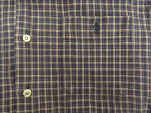 他の写真2: 90'S RALPH LAUREN "ADAMS" コットン 半袖 オープンカラーシャツ チェック柄 (VINTAGE)