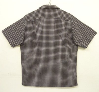 画像3: 90'S RALPH LAUREN "ADAMS" コットン 半袖 オープンカラーシャツ チェック柄 (VINTAGE)