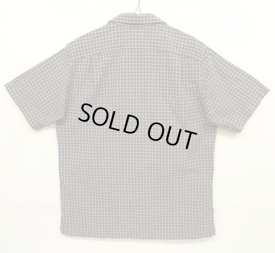 画像3: 90'S RALPH LAUREN "ADAMS" コットン 半袖 オープンカラーシャツ チェック柄 (VINTAGE)