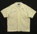 画像1: 90'S RALPH LAUREN "CLAYTON" コットン 半袖 オープンカラーシャツ オフホワイトベース/小紋柄 (VINTAGE) (1)