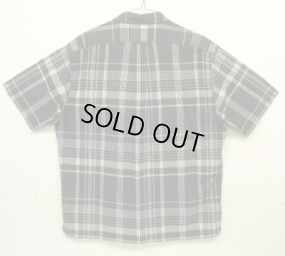 画像3: 90'S RALPH LAUREN "CALDWELL" コットン 半袖 オープンカラーシャツ チェック柄 (VINTAGE)