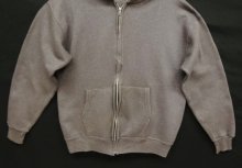 他の写真3: 80'S UNKNOWN "ツートンカラー" アルミジップ スウェットパーカー チャコール (VINTAGE)