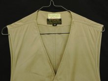 他の写真1: 60'S ABERCROMBIE & FITCH "SAFARIタグ" ハーフムーンポケット ハンティングベスト ベージュ (VINTAGE)