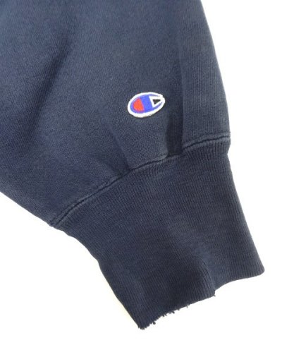画像4: 80'S CHAMPION トリコタグ リバースウィーブ パーカー ネイビー USA製 (VINTAGE)