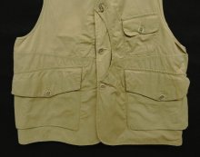 他の写真2: 60'S ABERCROMBIE & FITCH "SAFARIタグ" ハーフムーンポケット ハンティングベスト ベージュ (VINTAGE)