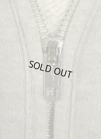 画像3: 60'S SEARS "セパレートポケット" SWIFTアルミジップ コットン100% スウェット グレー (VINTAGE)