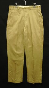 70'S〜80'S UNKNOWN ボタンフライ ワークパンツ ベージュ (VINTAGE)