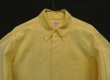 他の写真1: 60'S BROOKS BROTHERS "MAKERS" 6ボタン オックスフォード BDシャツ イエロー USA製 (VINTAGE)