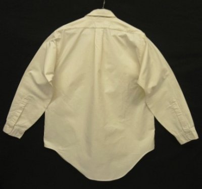 画像3: 80'S BROOKS BROTHERS オックスフォード BDシャツ 生成り USA製 (VINTAGE)