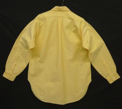 画像3: 60'S BROOKS BROTHERS "MAKERS" 6ボタン オックスフォード BDシャツ イエロー USA製 (VINTAGE)