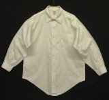 90'S BROOKS BROTHERS ポプリン レギュラーカラーシャツ ホワイト USA製 (VINTAGE)
