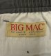 画像2: 80'S BIG MAC ワークパンツ チャコール USA製 (VINTAGE) (2)
