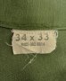 画像4: 60'S アメリカ軍 US ARMY "OG107" 初期モデル コットンサテン 平ボタン ベイカーパンツ W34L33 (VINTAGE)