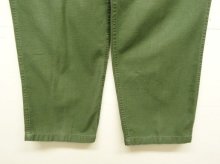 他の写真2: 60'S アメリカ軍 US ARMY "OG107" コットンサテン ベイカーパンツ SCOVILLアルミジップ W36L31 (VINTAGE)