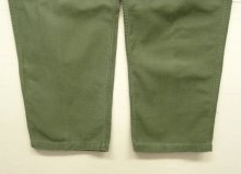 他の写真2: 60'S アメリカ軍 US ARMY "OG107" 初期モデル コットンサテン 平ボタン ベイカーパンツ W34L33 (VINTAGE)