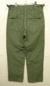 画像6: 60'S アメリカ軍 US ARMY "OG107" 初期モデル コットンサテン 平ボタン ベイカーパンツ W34L33 (VINTAGE)