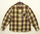ANDREW フルジップ 長袖 シャツ オンブレチェック (USED)