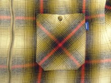 他の写真2: ANDREW フルジップ 長袖 シャツ オンブレチェック (USED)
