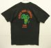 画像4: 90'S ZAIRE-AFRIQUE シングルステッチ 両面プリント ポケット付き 半袖 Tシャツ ブラック USA製 (VINTAGE) (4)