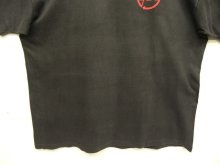 他の写真3: 90'S SAN DIEGO TRUST & SAVINGS BANK シングルステッチ 両面プリント 半袖 Tシャツ フェードブラック USA製 (VINTAGE)