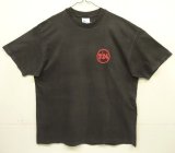 90'S SAN DIEGO TRUST & SAVINGS BANK シングルステッチ 両面プリント 半袖 Tシャツ フェードブラック USA製 (VINTAGE)