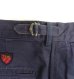 画像3: 90'S RALPH LAUREN アジャスター付き ツープリーツ チノパンツ ネイビー USA製 (VINTAGE) (3)