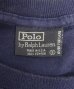 画像2: 90'S RALPH LAUREN シングルステッチ 耳付きポケット 半袖 Tシャツ ネイビー USA製 (VINTAGE) (2)
