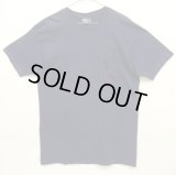 90'S RALPH LAUREN シングルステッチ 耳付きポケット 半袖 Tシャツ ネイビー USA製 (VINTAGE)