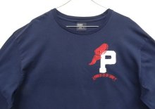 他の写真1: 90'S RALPH LAUREN "P-WINGFOOT" 長袖 Tシャツ ネイビー (VINTAGE)