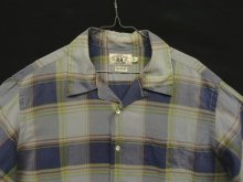 他の写真1: 00'S RRL 白タグ マドラスチェック 長袖 オープンカラーシャツ (VINTAGE)